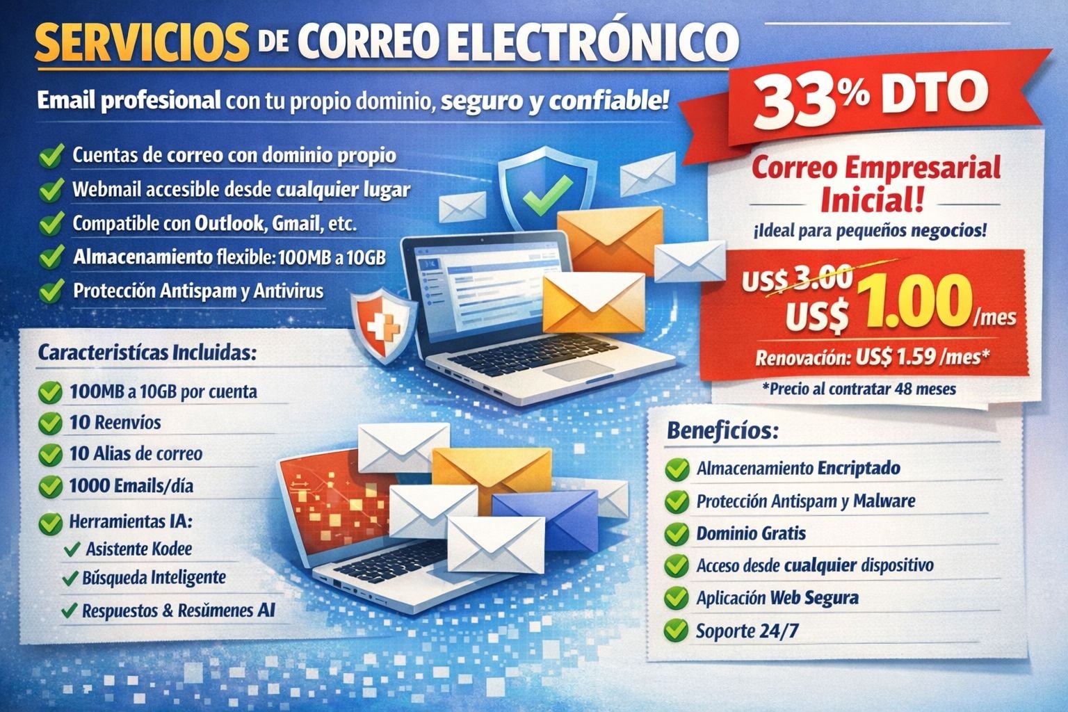 Servicios de Email